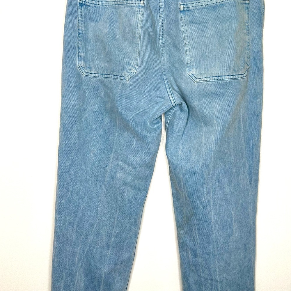 BDG Urban Outfitters High Rise Blue Straight Jeans Light Wash Women’s Size 30 - Picture 3 of 10